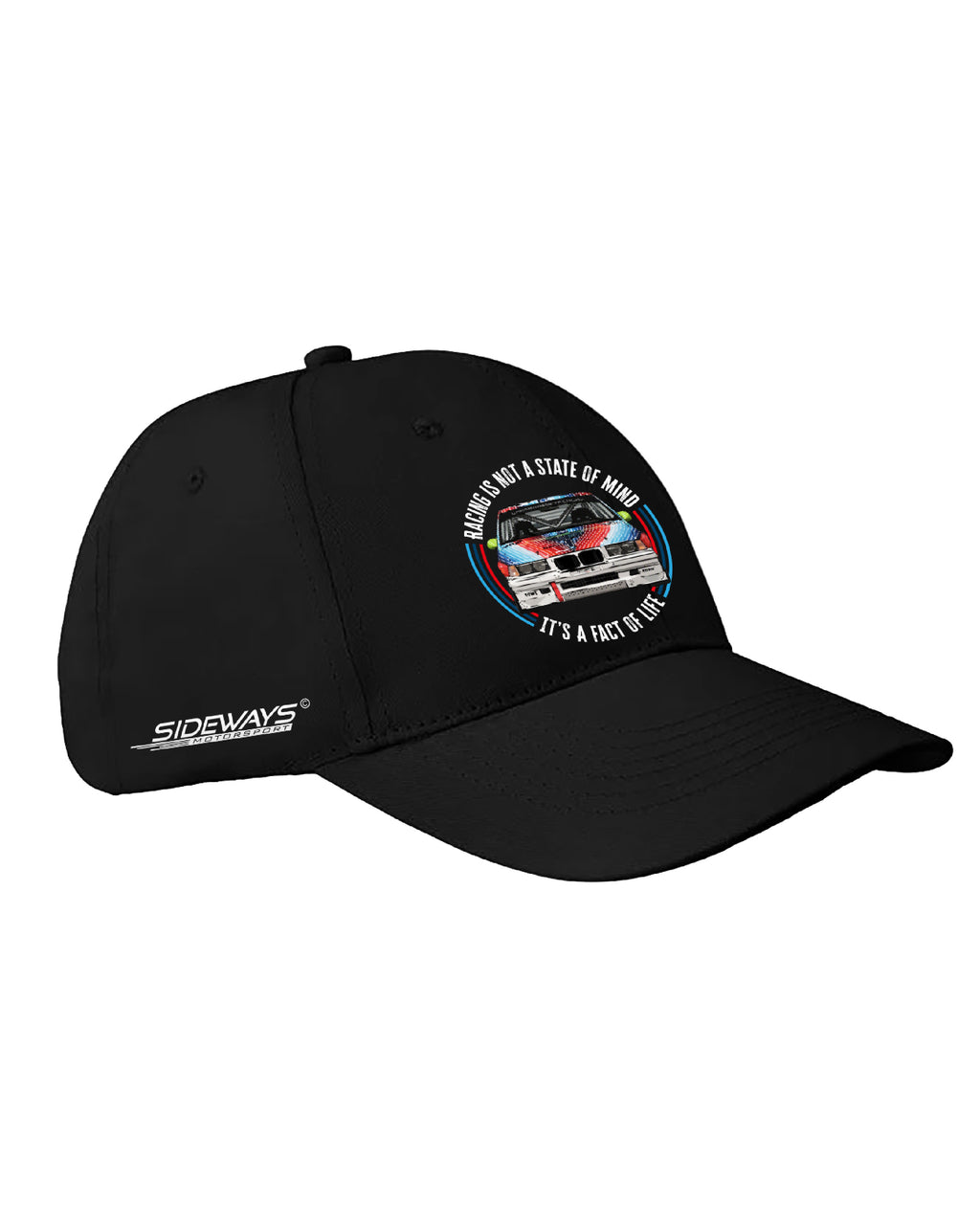 SIDEWAYS Motorsport Cap | Unisex | Motorsport Collection | schwarz