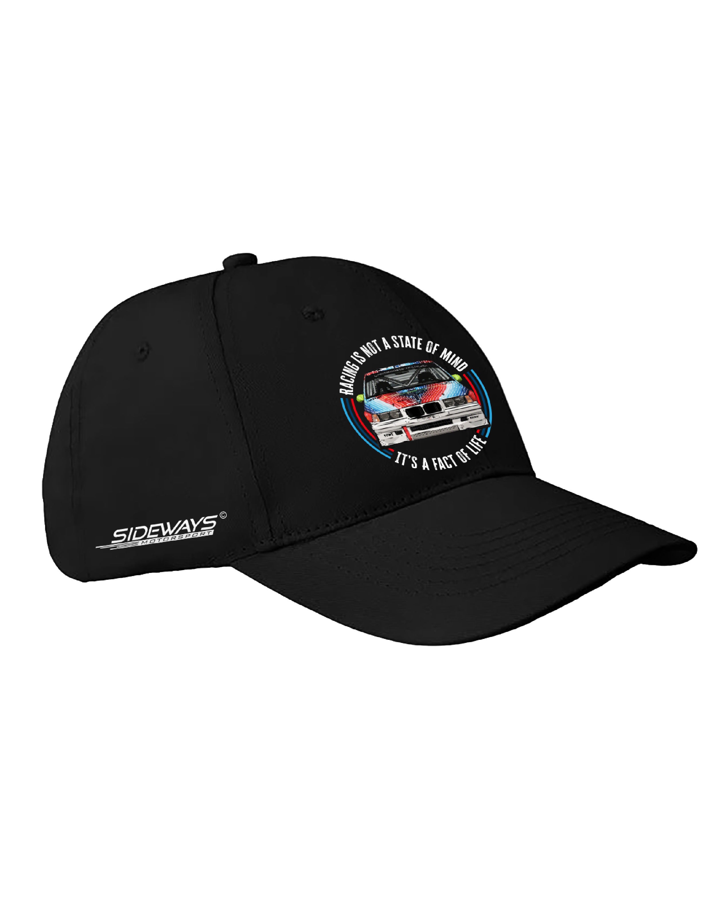SIDEWAYS Motorsport Cap | Unisex | Motorsport Collection | schwarz